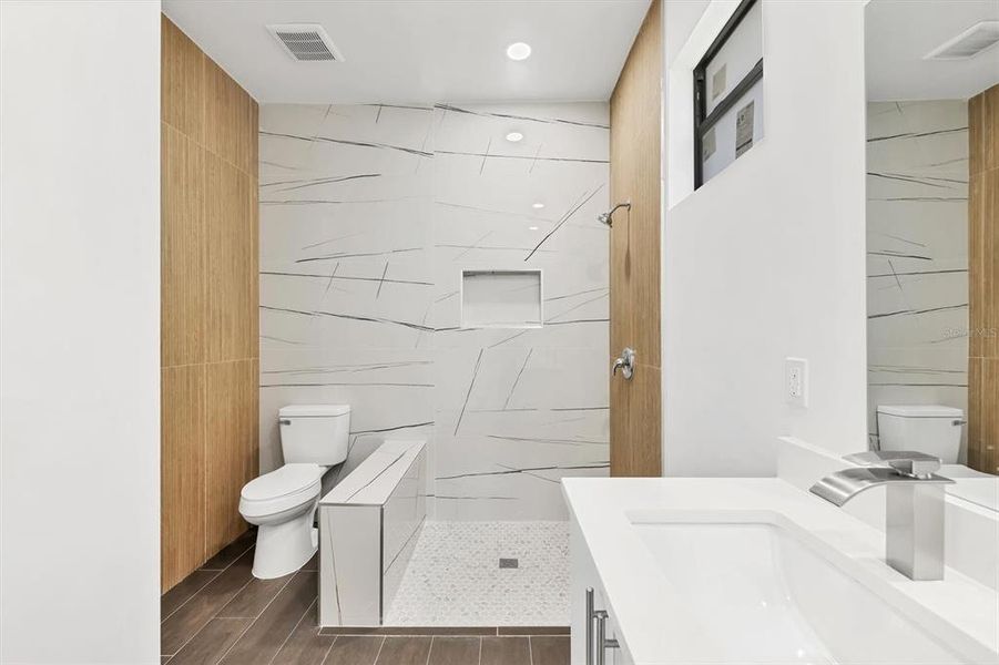 Furnished interior view inside a new home in , Port Charlotte (Image 11). Furnished interior view inside a new home in , Port Charlotte (Image 11).