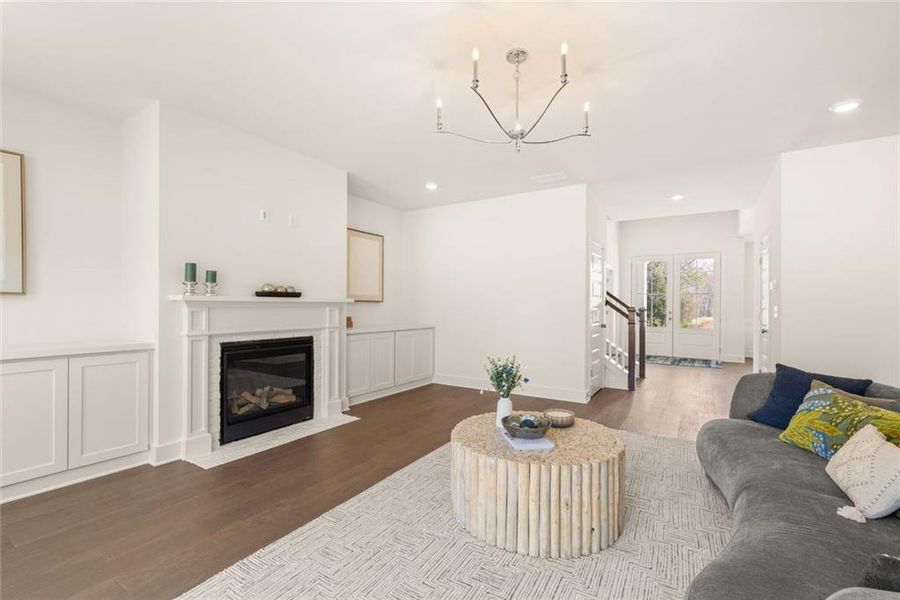 Furnished interior view inside a new home in , Gainesville (Image 48).