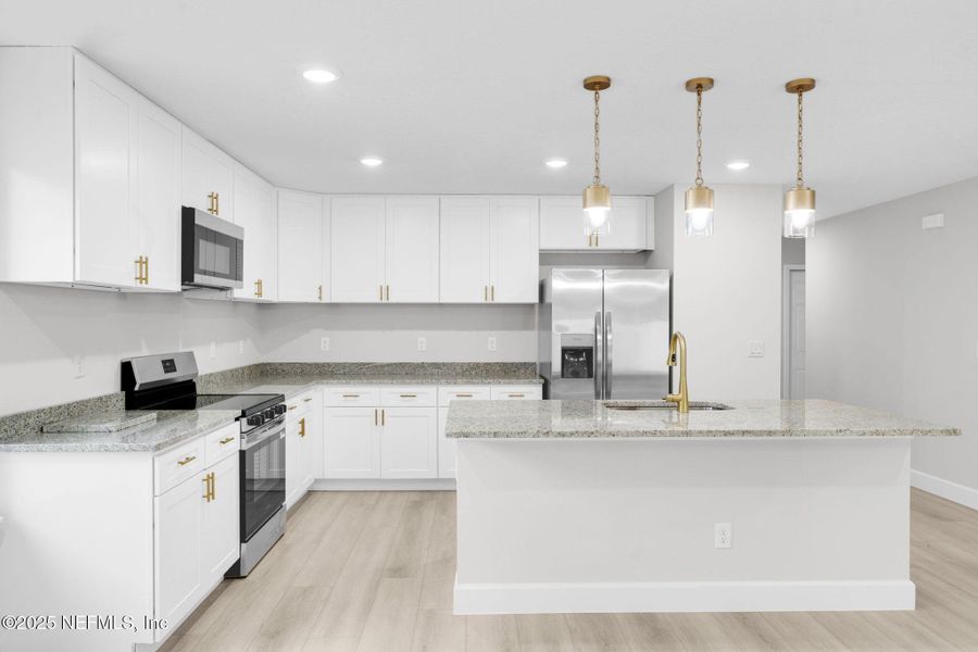 Furnished interior view inside a new home in , Jacksonville (Image 6). Furnished interior view inside a new home in , Jacksonville (Image 6).