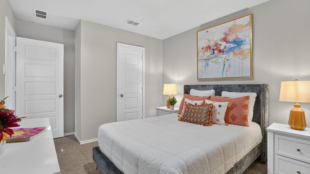 Furnished interior view inside a new home in Townes Landing, Fort Worth (Image 39). Furnished interior view inside a new home in Townes Landing, Fort Worth (Image 39).