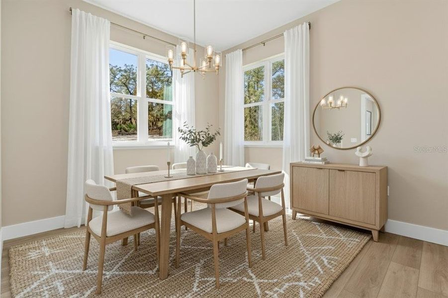 Furnished interior view inside a new home in , Weeki Wachee (Image 14). Furnished interior view inside a new home in , Weeki Wachee (Image 14).