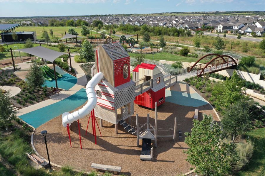 Community amenities in Easton Park, Austin (Image 26). Community amenities in Easton Park, Austin (Image 26).