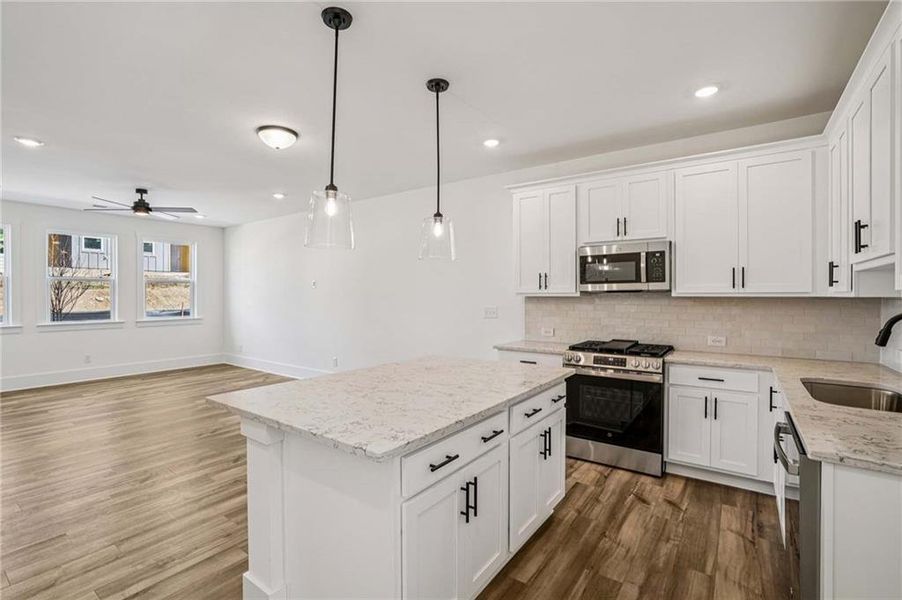 Furnished interior view inside a new home in Park Vue, Atlanta (Image 11).