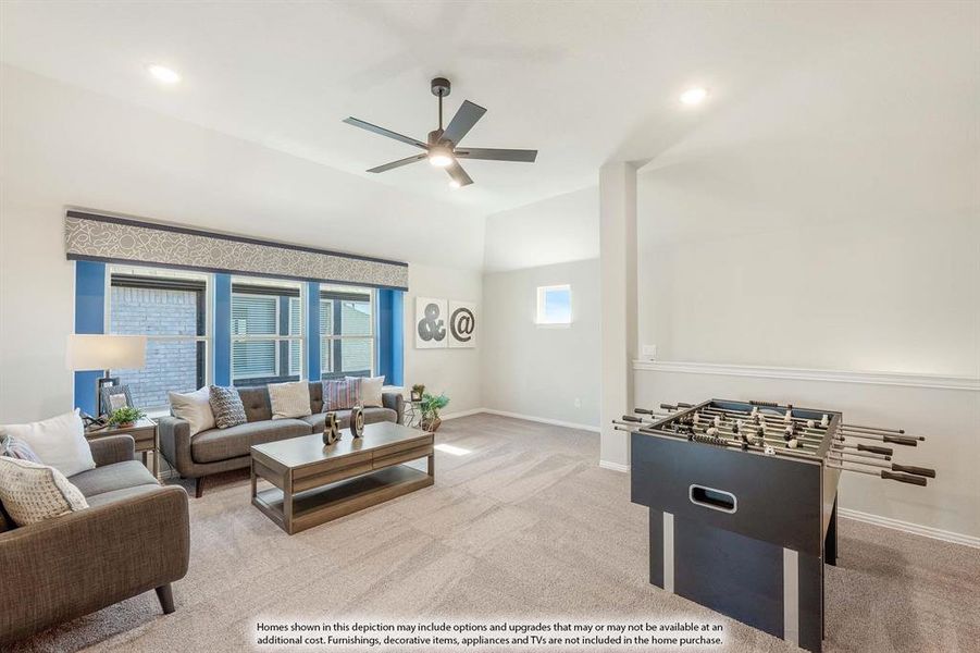 Furnished interior view inside a new home in Timberbrook 3B-4A, Justin (Image 34).