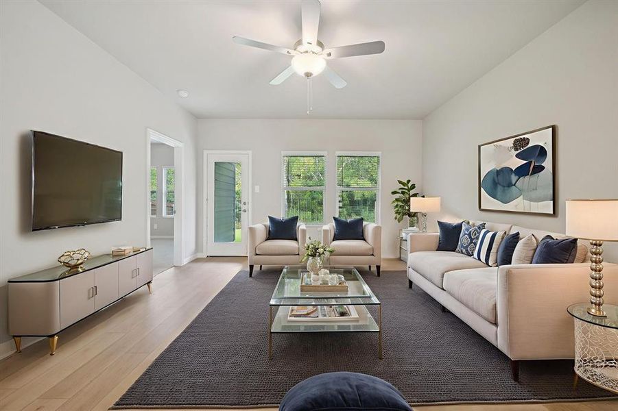 Photo is not of the actual home, but is an inspirational photo of builder’s model home and may depict options, furnishings, and/or decorator features that are not included.