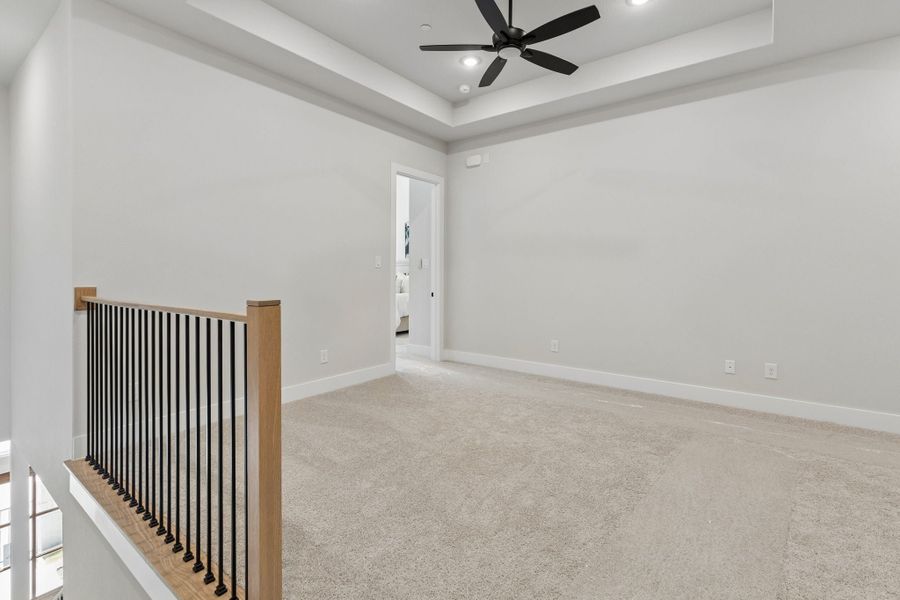 Spacious, unfurnished interior of a new home in Newman Village Townhomes, Frisco (Image 24).