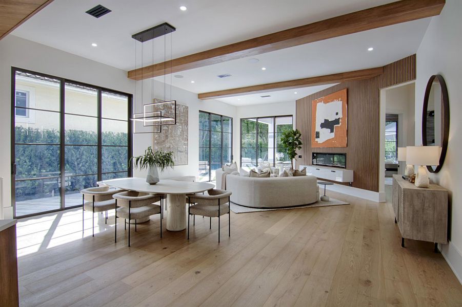 Furnished interior view inside a new home in , Wellington (Image 72).