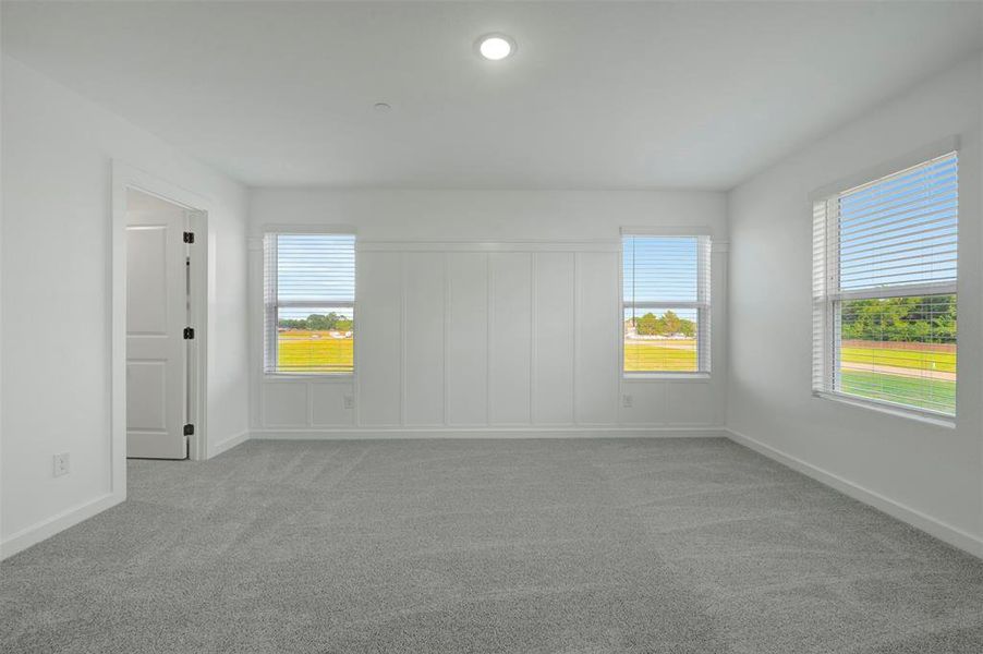 Spacious, unfurnished interior of a new home in Providence Commons, Providence Village (Image 26). Spacious, unfurnished interior of a new home in Providence Commons, Providence Village (Image 26).