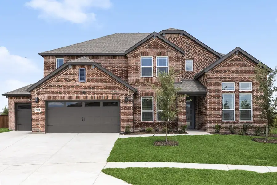 Representative exterior photo of a completed home built from the The Mockingbird by Lillian Custom Homes in Polo Ridge, Forney, TX (Image 23).