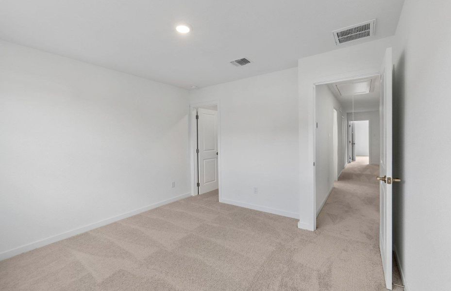 Spacious, unfurnished interior of a new home in Monarch on Main, Round Rock (Image 13). Spacious, unfurnished interior of a new home in Monarch on Main, Round Rock (Image 13).