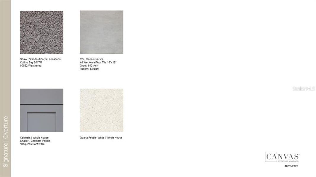 Design Selections - This home is currently under construction - selections are subject to change