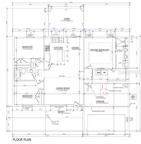 2D floor plan layout of this home in , Ocklawaha, FL (Image 3).
