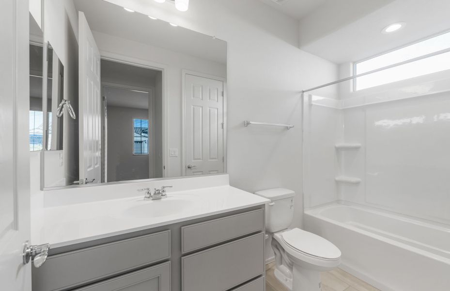 Furnished interior view inside a new home in Sun City Festival, Buckeye (Image 11).