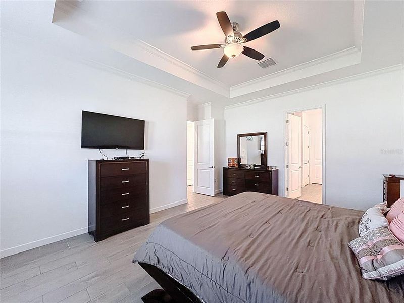 Furnished interior view inside a new home in Southshore Bay: The Estates, Wimauma (Image 28). Furnished interior view inside a new home in Southshore Bay: The Estates, Wimauma (Image 28).