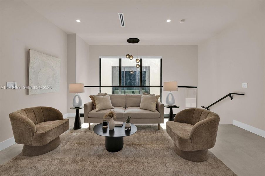 Furnished interior view inside a new home in , Fort Lauderdale (Image 14).