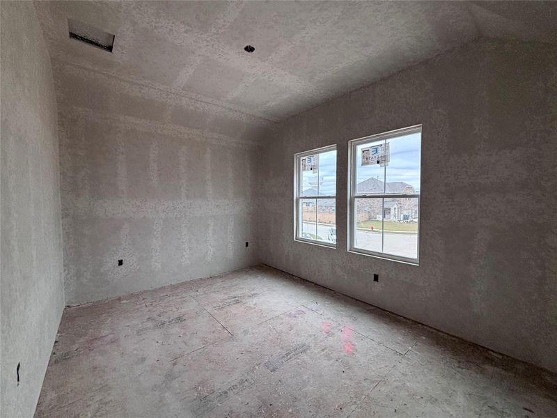 In-progress construction of a new home in The Colony 45s, Bastrop, TX (Image 26).