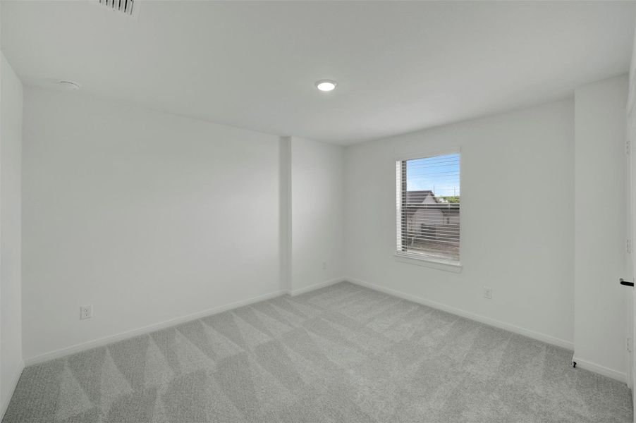 Spacious, unfurnished interior of a new home in Austin Point - Terrace Collection, Richmond (Image 22). Spacious, unfurnished interior of a new home in Austin Point - Terrace Collection, Richmond (Image 22).