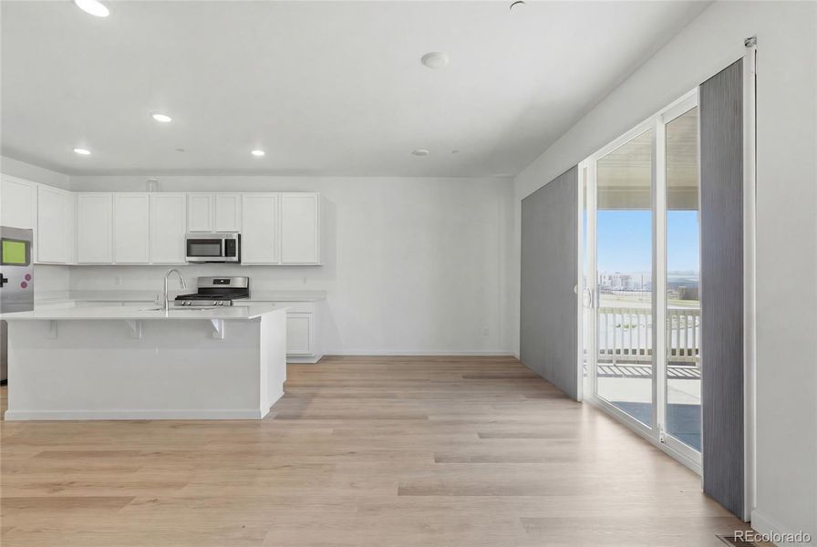 Spacious, unfurnished interior of a new home in Crossway at Second Creek, Commerce City (Image 25). Spacious, unfurnished interior of a new home in Crossway at Second Creek, Commerce City (Image 25).