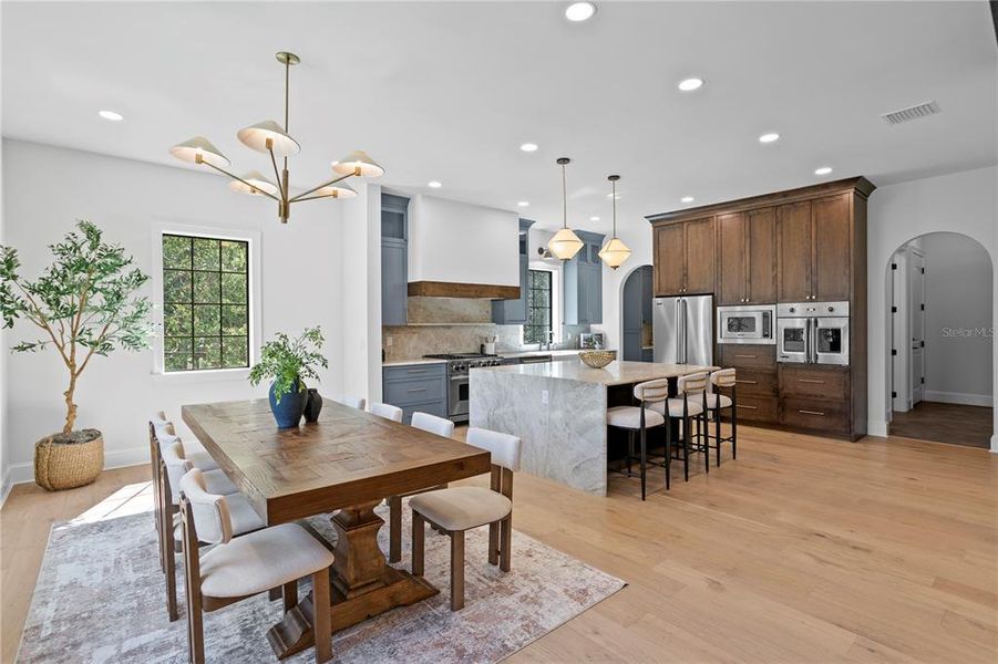 Furnished interior view inside a new home in , Tampa (Image 36).