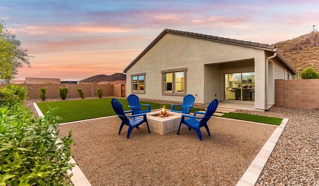 Exterior details and patio area of a home in Hanson Ridge, Vail (Image 3).