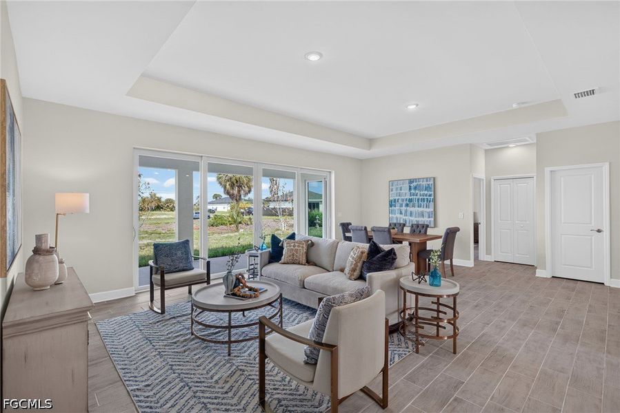 Furnished interior view inside a new home in Cape Coral, Cape Coral (Image 6).