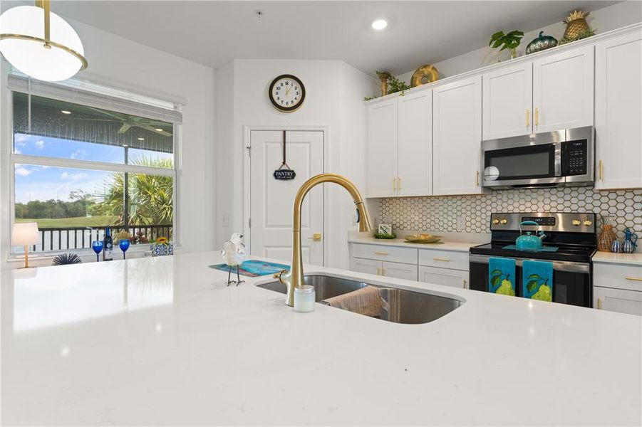 Furnished interior view inside a new home in , Punta Gorda (Image 54).