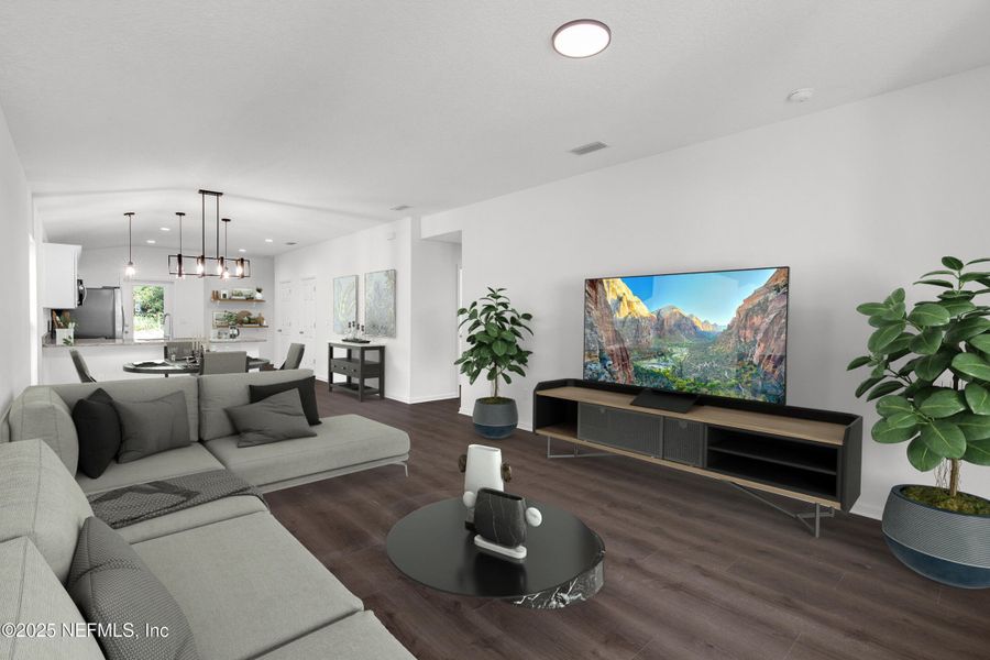 Furnished interior view inside a new home in , Palatka (Image 13).