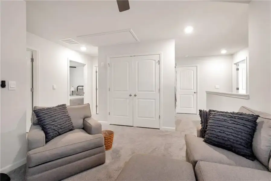 Furnished interior view inside a new home in , Dahlonega (Image 7).