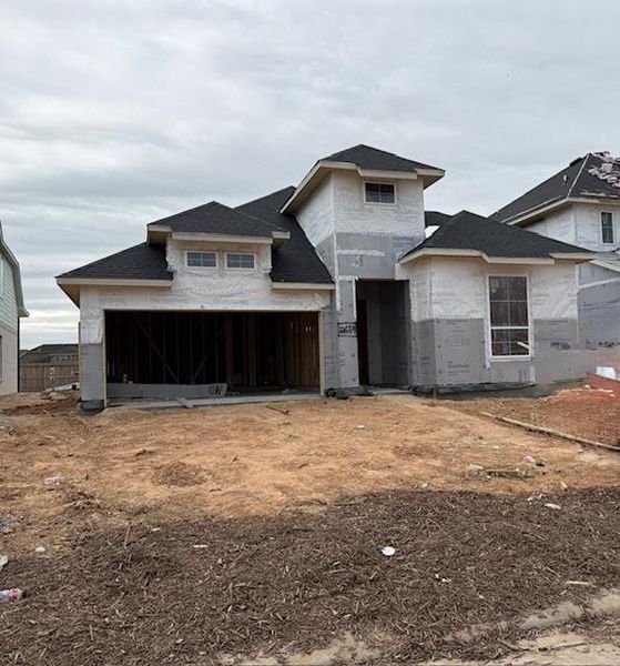 In-progress construction of a new home in Tompkins Reserve, Katy, TX (Image 6).
