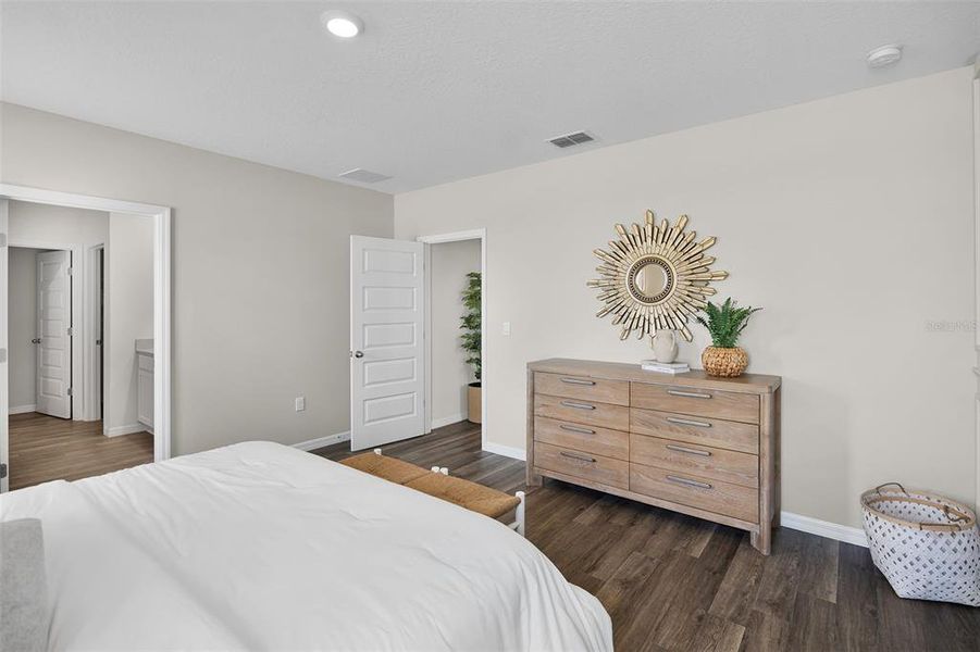 Furnished interior view inside a new home in Wind Meadows South, Bartow (Image 26).
