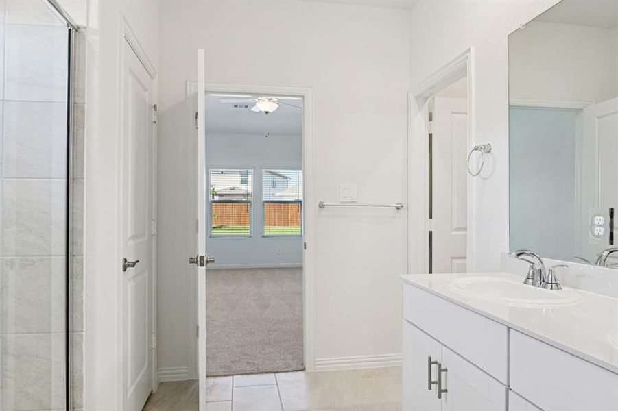 Photo is not of the actual home, but is an inspirational photo of builder’s model home and may depict options, furnishings, and/or decorator features that are not included.