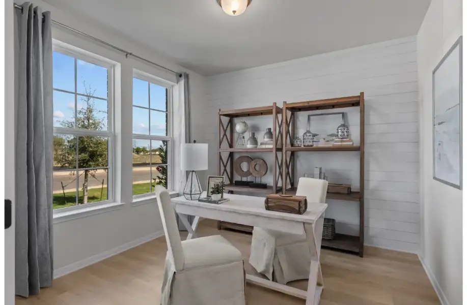 Furnished interior view inside a new home in Morgan Meadows, San Antonio (Image 7).