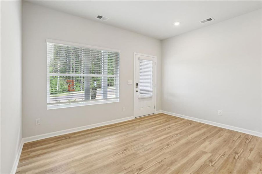 Spacious, unfurnished interior of a new home in The Hills at Cedar Creek, Winder (Image 24).