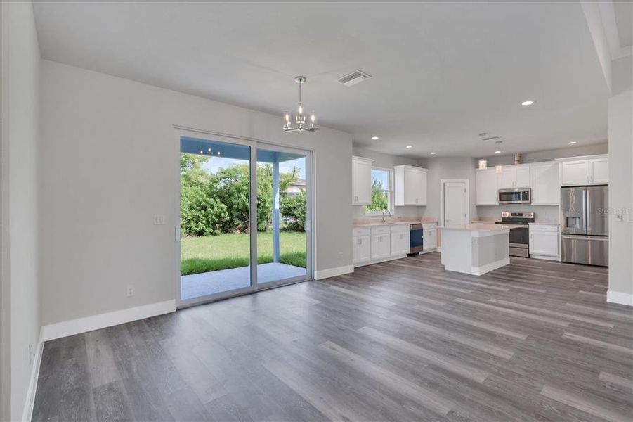 Spacious, unfurnished interior of a new home in , Port Charlotte (Image 32).