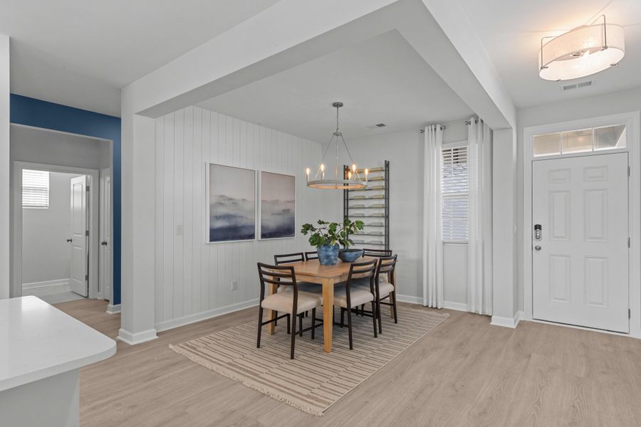 Furnished interior view inside a new home in Terrapin, Leland (Image 14).