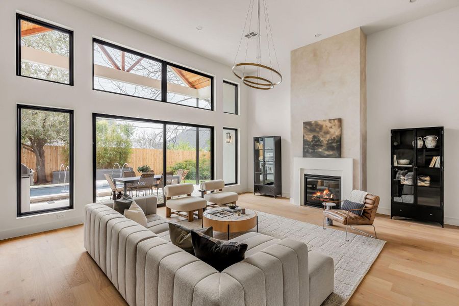 Furnished interior view inside a new home in , Austin (Image 6).