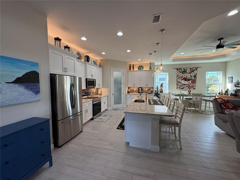 Furnished interior view inside a new home in , Polk City (Image 6).