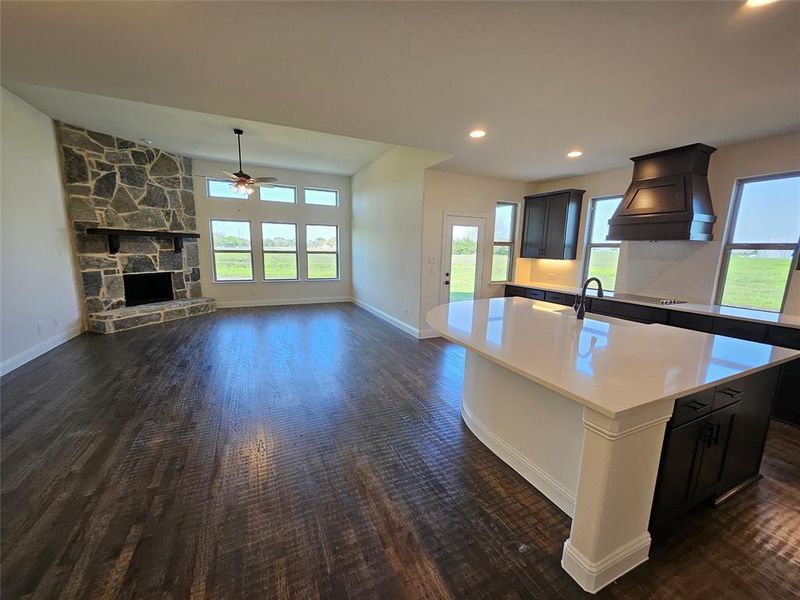 Furnished interior view inside a new home in Trails of Trenton, Trenton (Image 3).