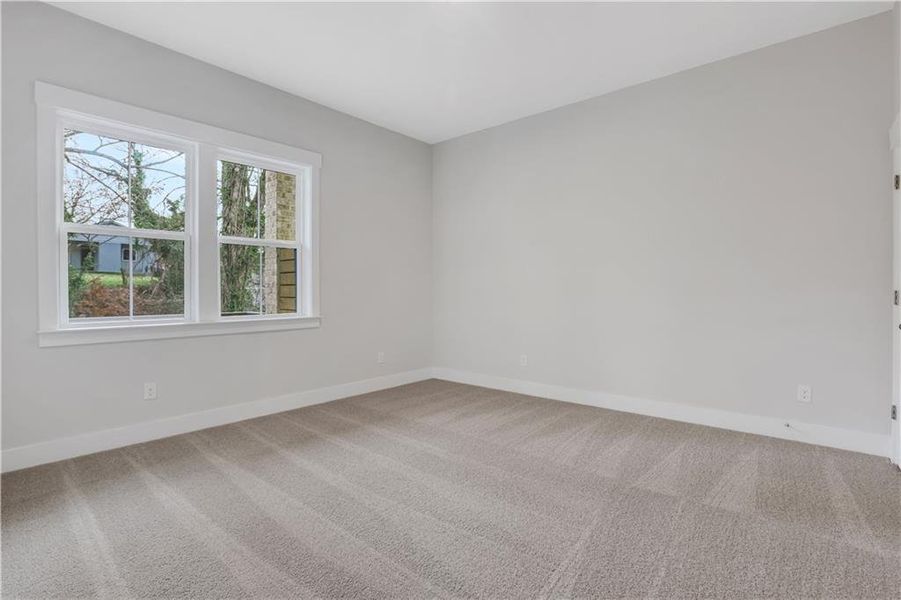 Spacious, unfurnished interior of a new home in The Groves at Myrtle, Roswell (Image 19).