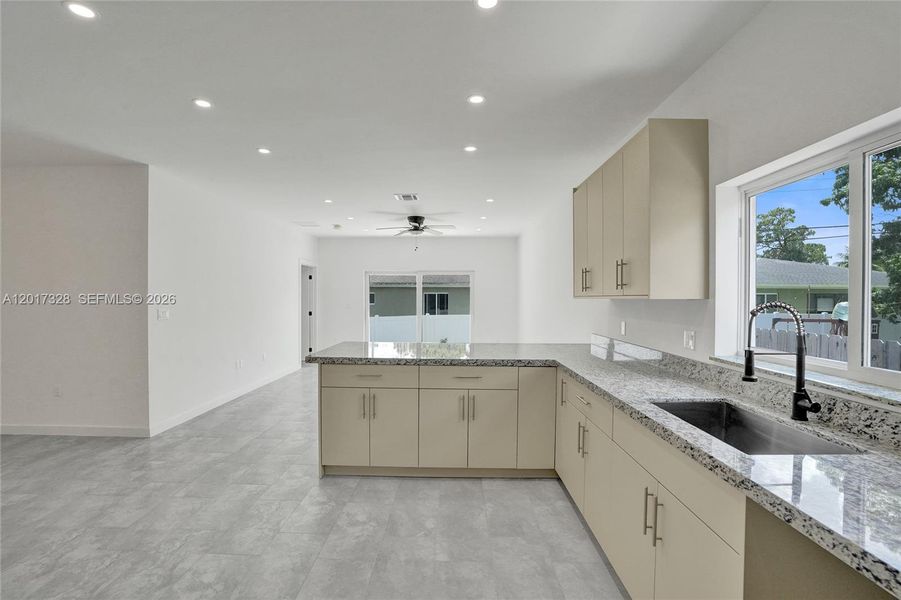 Furnished interior view inside a new home in , Fort Lauderdale (Image 11).