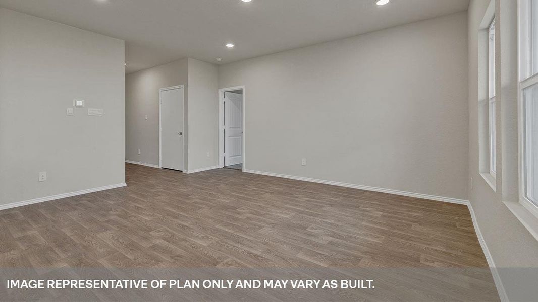 Spacious, unfurnished interior of a new home in Trace, San Marcos (Image 15). Spacious, unfurnished interior of a new home in Trace, San Marcos (Image 15).