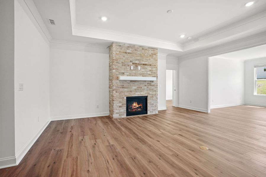 Spacious, unfurnished interior of a new home in Carolina Riverside, Belmont (Image 33).