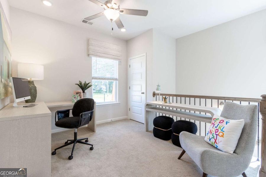 Furnished interior view inside a new home in Trellis Park, Hampton (Image 24).