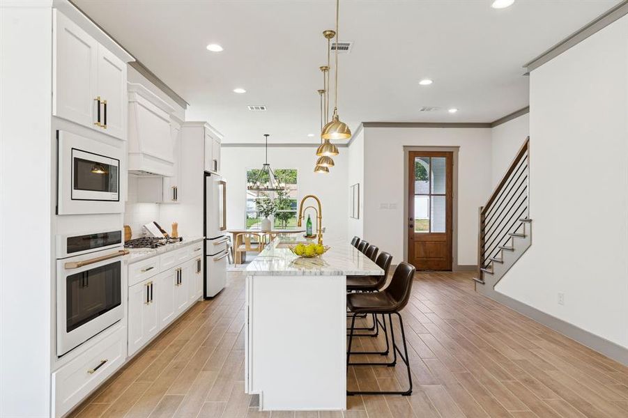 Furnished interior view inside a new home in , Fort Worth (Image 14).