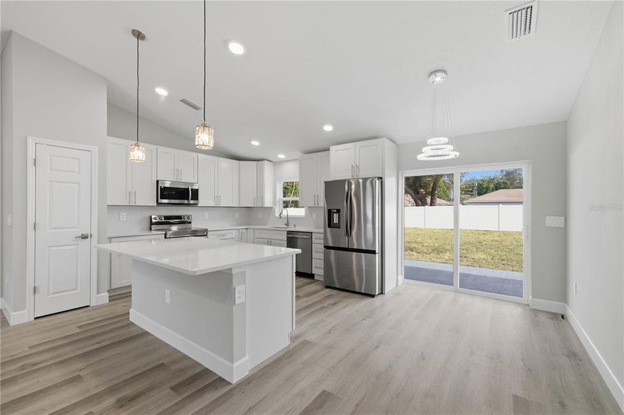 Furnished interior view inside a new home in , Summerfield (Image 6). Furnished interior view inside a new home in , Summerfield (Image 6).