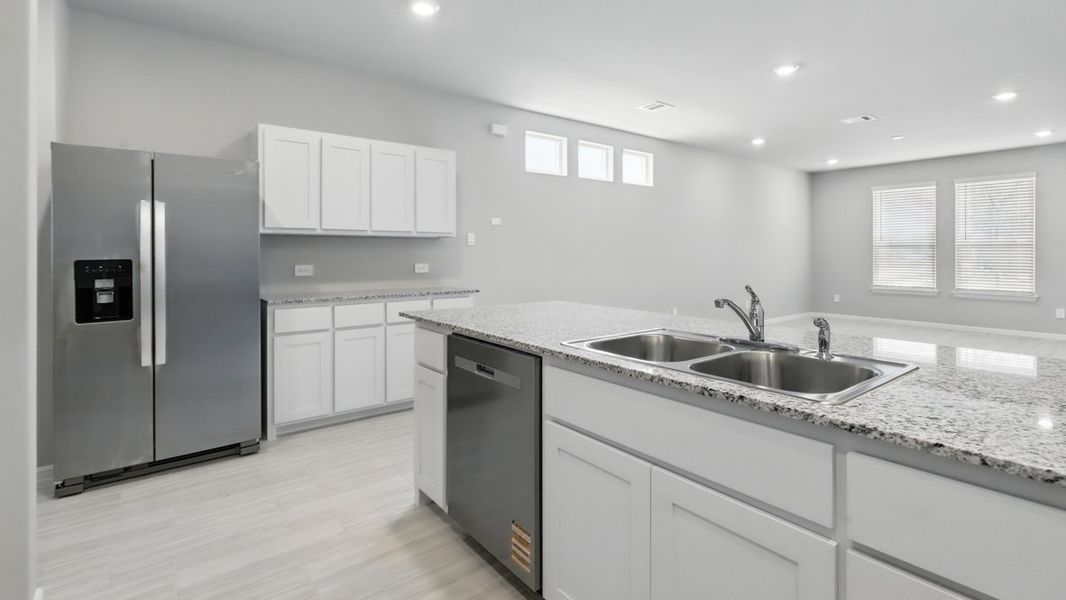 Furnished interior view inside a new home in Orchard Village, Fort Worth (Image 8). Furnished interior view inside a new home in Orchard Village, Fort Worth (Image 8).