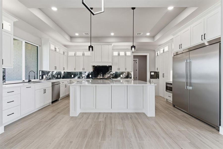 Furnished interior view inside a new home in , Fort Worth (Image 9).