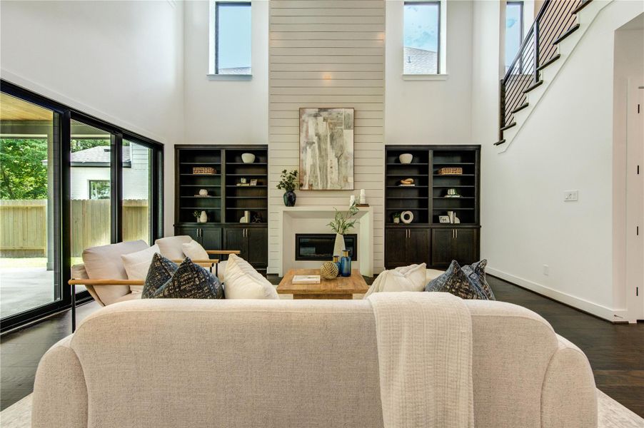 Furnished interior view inside a new home in Westview Terrace, Houston (Image 10). Furnished interior view inside a new home in Westview Terrace, Houston (Image 10).
