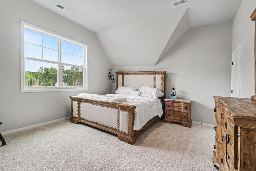 Furnished interior view inside a new home in Belle Hall, Newnan (Image 40).