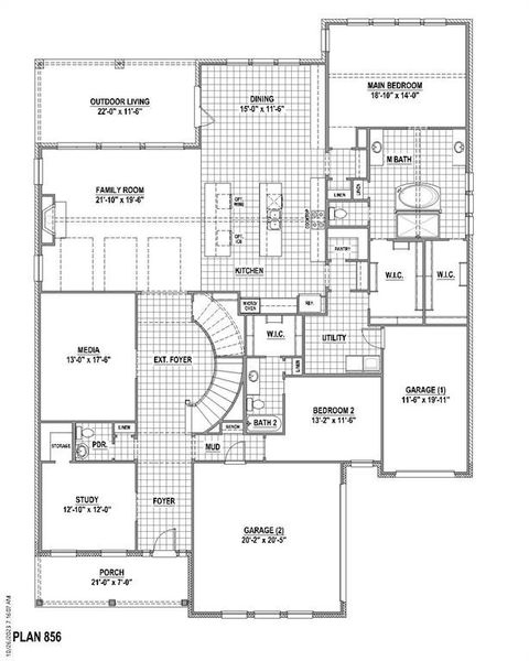 1st Level Floor plan 1st Level Floor plan